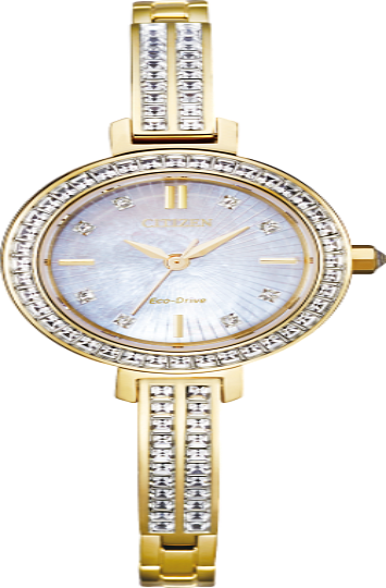Silhouette Crystal-LAD ECO WR50 SSG BRAC WHTE