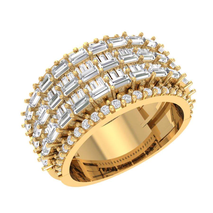 10KT Yellow Gold 1.82 Carat Classic Mens Ring-0330002-YG