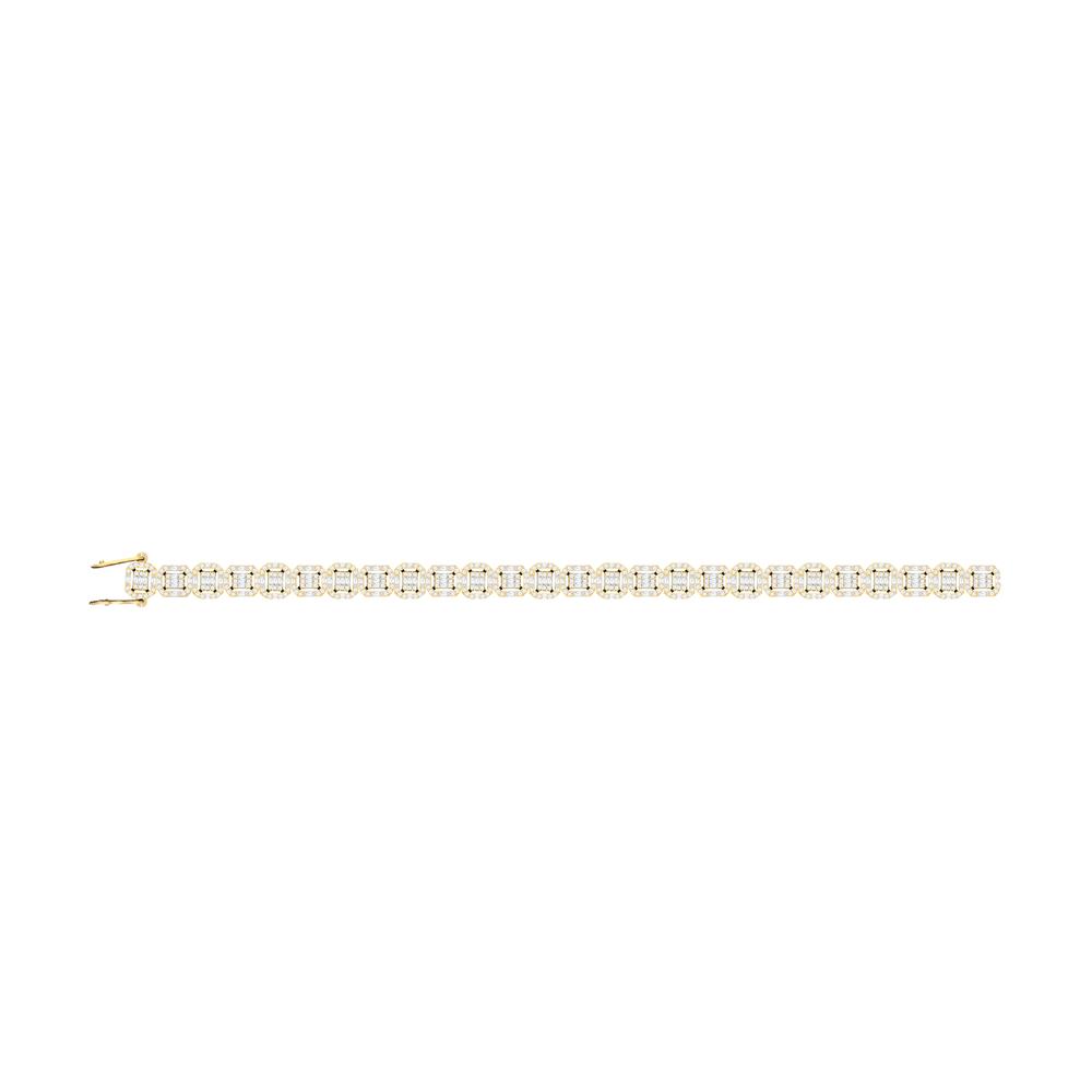 10KT Yellow Gold 4.65 Carat Fancy Statement Ladies Bracelet-1230007-YG