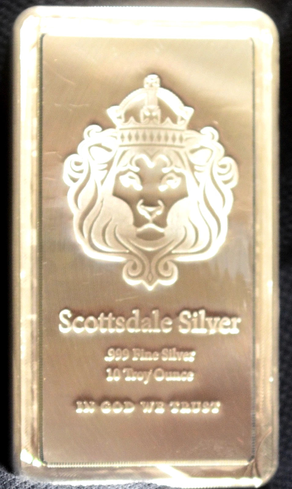 10 oz silver bar 0.999